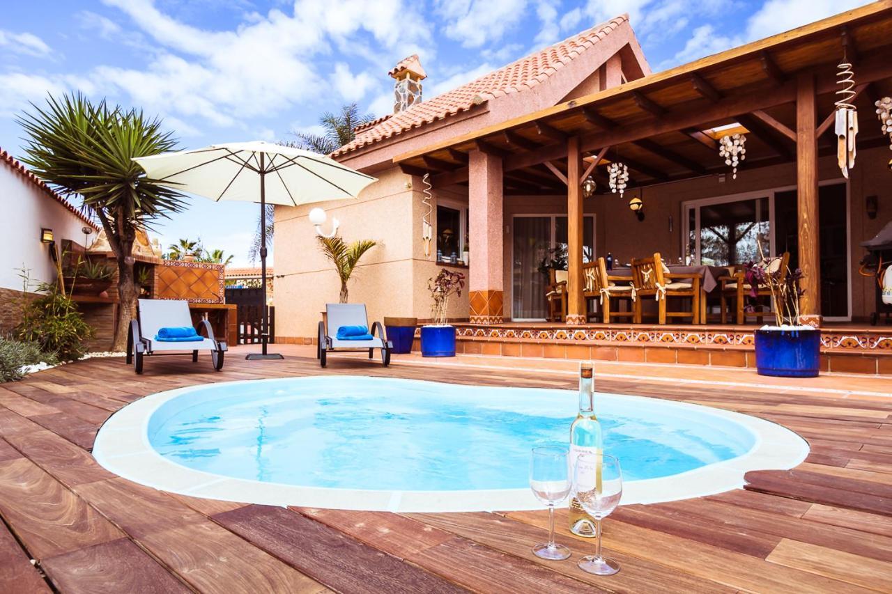Villa Hibiscus Centrum Corralejo Beach Private Pool Family Εξωτερικό φωτογραφία