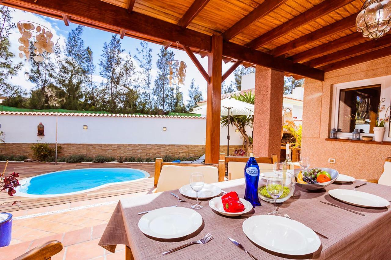 Villa Hibiscus Centrum Corralejo Beach Private Pool Family Εξωτερικό φωτογραφία