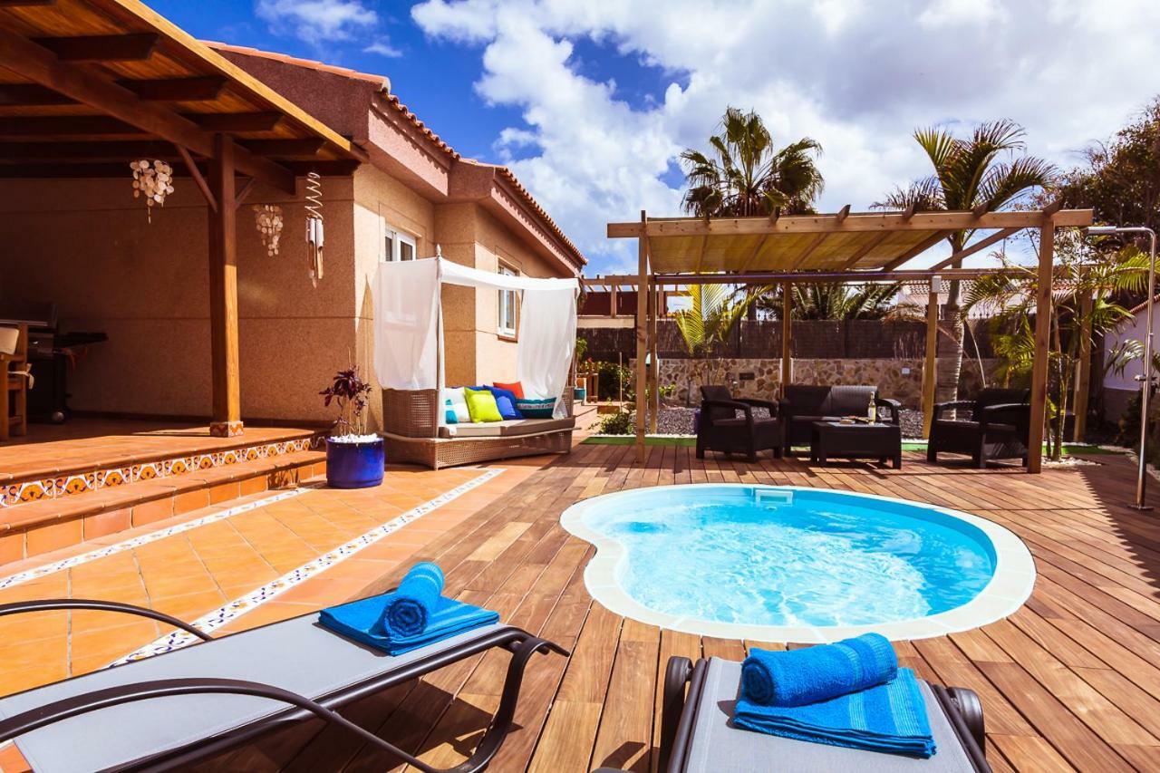 Villa Hibiscus Centrum Corralejo Beach Private Pool Family Εξωτερικό φωτογραφία